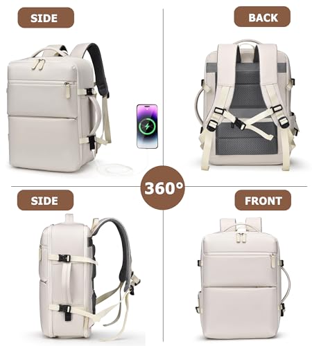 2 pcs PC Aluminum Frame Carry On Luggage Set (2/p set Silver zipperless (w/ laptop bag) / 20.8")