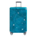 Travelkin Luggage Covers For Suitcase Tsa Approved Suitcase Cover Protector (Air Line BLUE / XL)