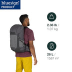 Talon 26L Men's Lightweight Hiking Backpack (26L - Standard Fit / Frosty Mint Green/Night Shift)