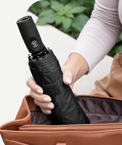 Windproof Travel Umbrella (1. Black / Standard)