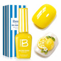 Beetles Yellow Gel Nail Polish (K - Neon Yellow | Lemon Stripe)