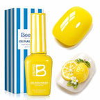 Beetles Yellow Gel Nail Polish (K - Neon Yellow | Lemon Stripe)