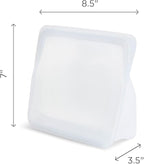 Stasher Premium Silicone Reusable Food Storage Stand-Up Mid Bag, Sous Vide - Image 6