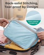 6 Set Compression Packing Cubes for Travel (Starlight Bluen / Set of 6)