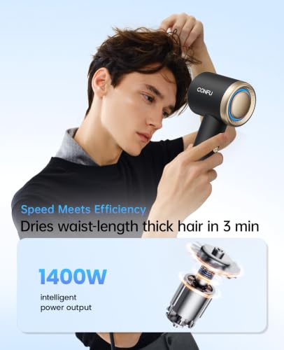 Hair Dryer with Diffuser (Black)