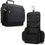 Hanging Travel Toiletry Bag (Black)