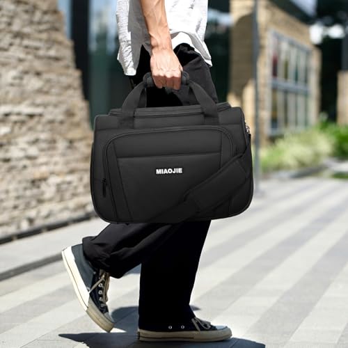 Underseat Carry On Luggage Bag (Black / 16IN)