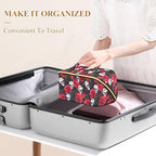 Makeup Organizer Bag (Skulls 077)