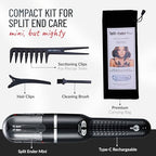 Mini 2 Original Cordless Split End Hair Trimmer for Dry (Black / Rechargeable Battery)