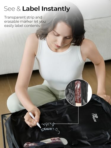 Vacuum Bags for Travel with Wireless Pump
