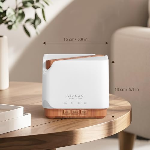 Essential Oil Diffuser for Home with Top 6 Essential Oil Sets (Golden)