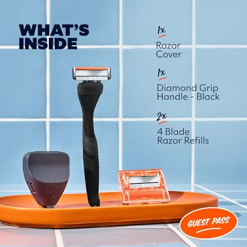 Guest Pass Shave Set (1 Count (Pack of 1) / Black)