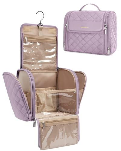 Travel Toiletry Bag (Purple / Large)