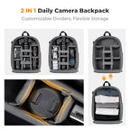 Camera Backpack (06-gray)