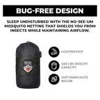 Skeeter Beeter Pro Mosquito Hammock (Olive Green/Khaki)