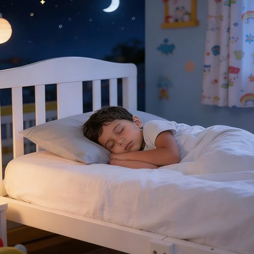 Toddler Pillows with Pillowcases Set (Light Grey (Microfiber) / 13x18 Inch (Pack of 2))