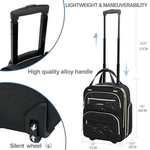 Carry On Underseat (Black/Gold)