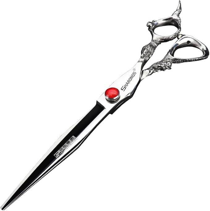 6/7/8/9 Inch High Quality Hair Clipper for Japanese Barbers 440C (8 Inch Flat)