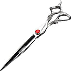 6/7/8/9 Inch High Quality Hair Clipper for Japanese Barbers 440C (8 Inch Flat)