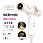 Ionic Hair Dryer with Diffuser (White)