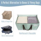 6 Pack Heavy Duty Moving Bags (6 Pack / Shiny Light Green)