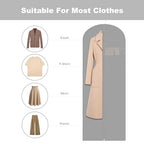 Dress Bags for Gowns Long (Grey / 65''- 1 Pack)