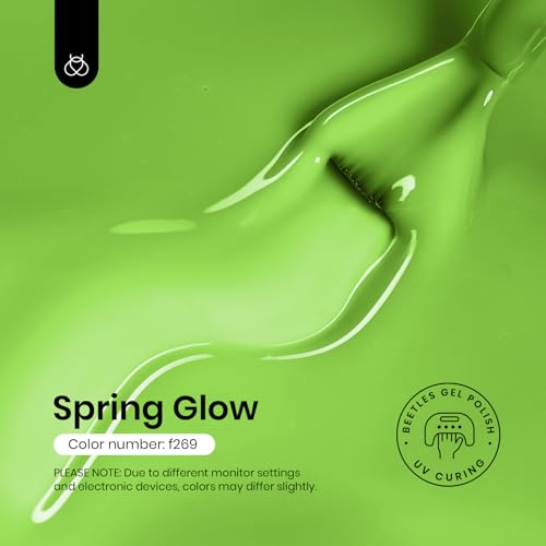 Beetles Green Gel Nail Polish (H - Sheer Green | Spring Glow-f269)