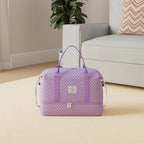 Travel Duffle Bag (Purple-a / Large-2 Pcs)