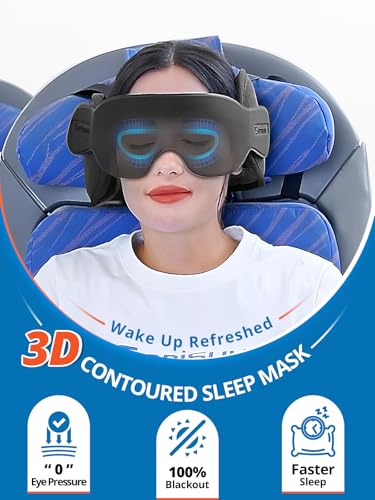 Travel Pillow with Chin Strap for Different Seats (Black)