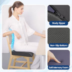 Seat Cushion Chair Pad (Gray / Large)