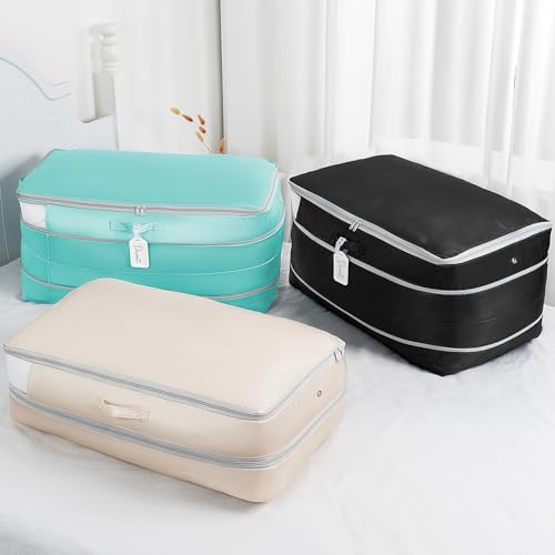 Comforter Storage Bag (4 Packs / Black)