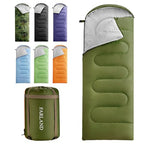 Sleeping Bag for Adults (Army Green / 87"x32.7")