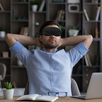 2Pack Silk Sleep Mask (Black)