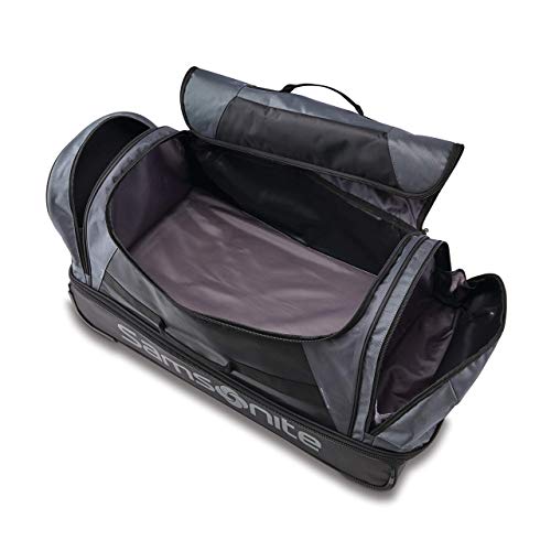 Andante 2 Wheeled Duffel Bag (28-Inch / Riverrock/Black)