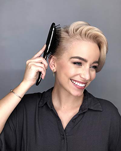 Detangling Brush for Curly Hair (Black)