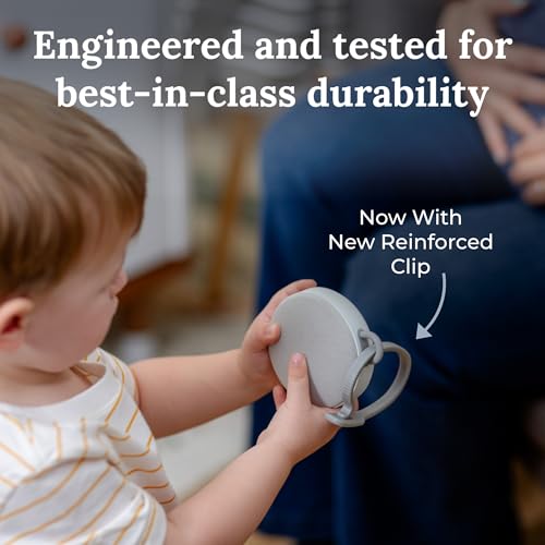 Hushh 2 Portable Sound Machine for Baby & Kids (Grey)