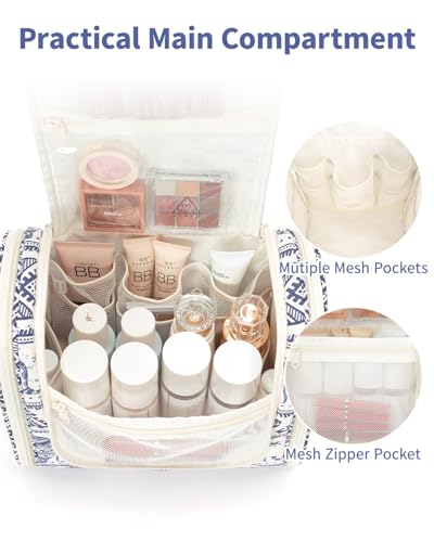 Large Hanging Travel Toiletry Bag for Women (B-Elephant / Large)