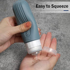 20 Pack Travel Bottles for Toiletries (Grey)