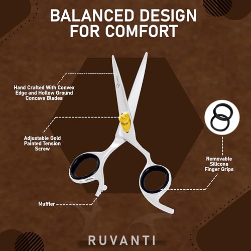 Hair Cutting Scissors (Gold Hair Scissor)