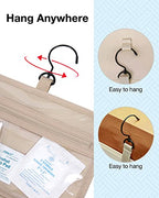 Hanging Travel Toiletry Organizer (Black)
