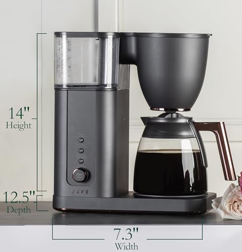 Specialty Drip Coffee Maker 10 (Matte Black / Glass Carafe)