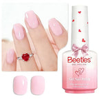Beetles Light Pink Gel Polish (B - Light Pink | Barely Pink)