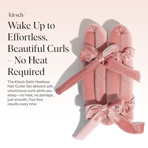 Velvet Heatless Curls Overnight Set (12 Terracotta)