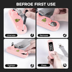 Digital Luggage Scale for Travel (Pink)