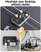 Power Strip Surge Protector (01-5 FT Power Strip(6 USB 4.8A Max))