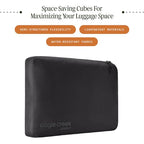Pack It Isolate Cube Set (Black)