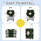 Panda Luggage Cover (#41 / M(fits 24-26Inch suitcase))