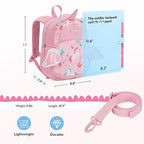 Toddler Backpack for Girls 2 (Unicorn / Neoprene Toddler Backpack)