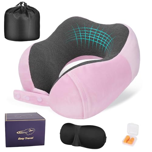 Neck Pillow for Traveling (Sakura Pink)