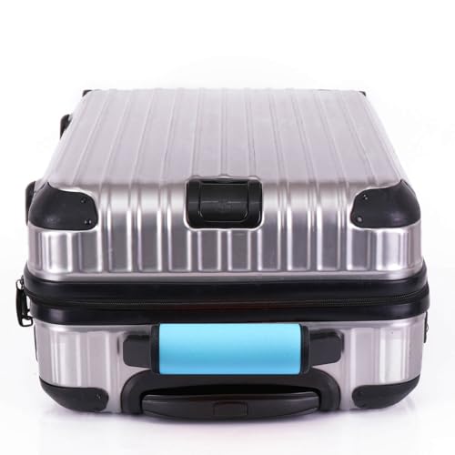 Neoprene Luggage Handle Wraps for Traveling Bright Color Luggage Identifiers (Babyblue)